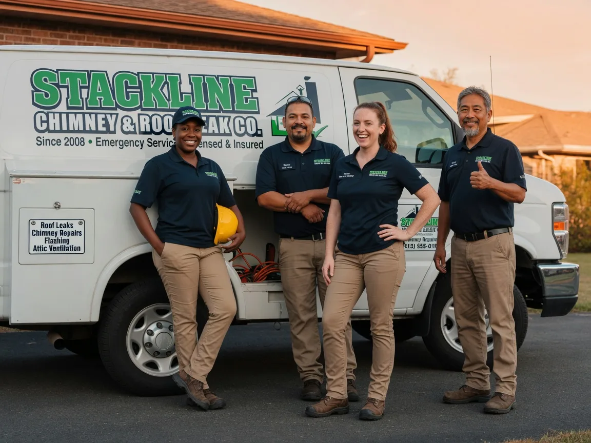 Chimney flashing repair company in Isle, MN